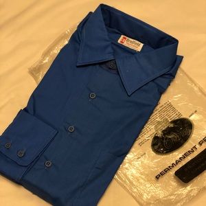 VTG New IN PACKAGING Bradfield Red Label Button-Down